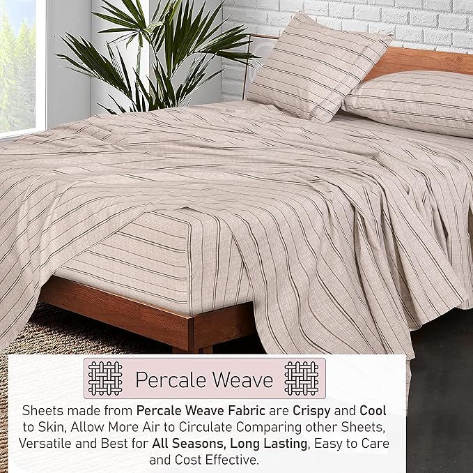 Cotton Percale Bedsheets